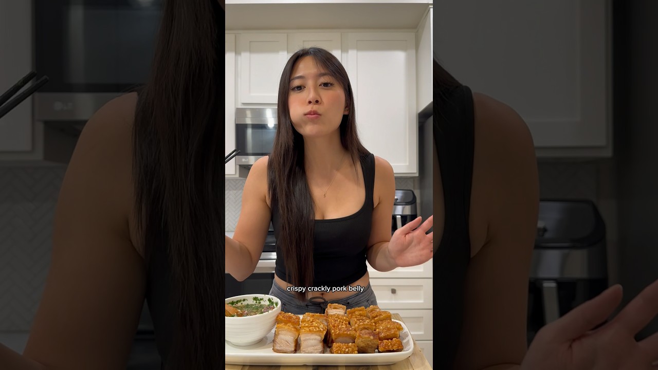 AIR FRYER CRISPY PORK BELLY🥓