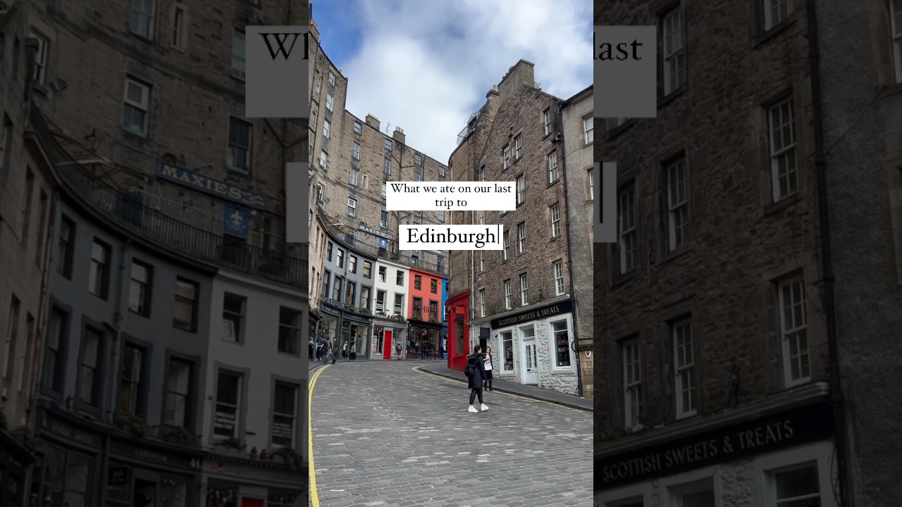 MUST TRY eats in Edinburgh | 9 of our favourite places to eat! #food #travel #Edinburgh