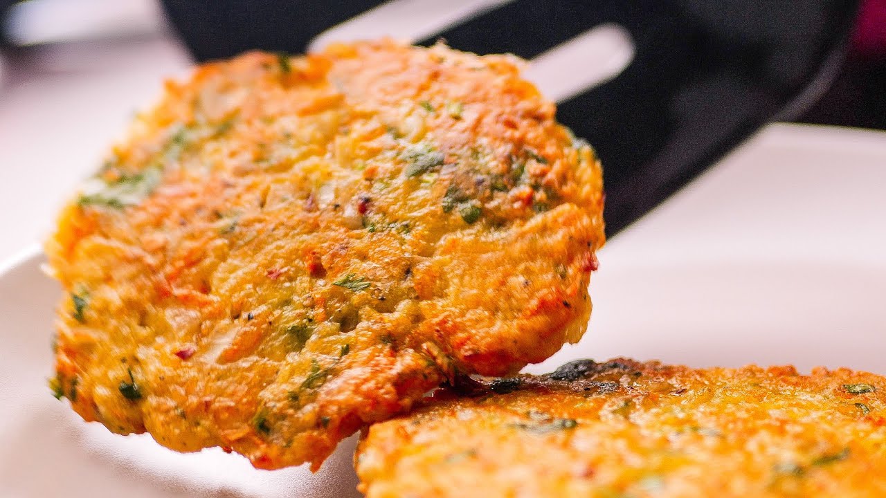 Potato & Carrot Fritters