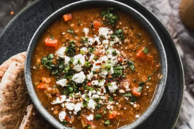 Lentil Soup: A Hearty British Favourite with a Touch of Tradition