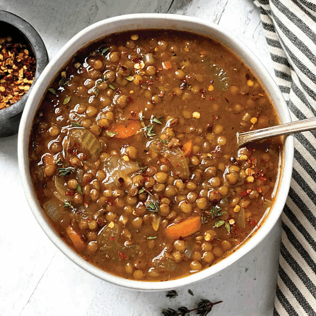 🥣 Lentil Soup: A Hearty British Favourite with a Touch of Tradition